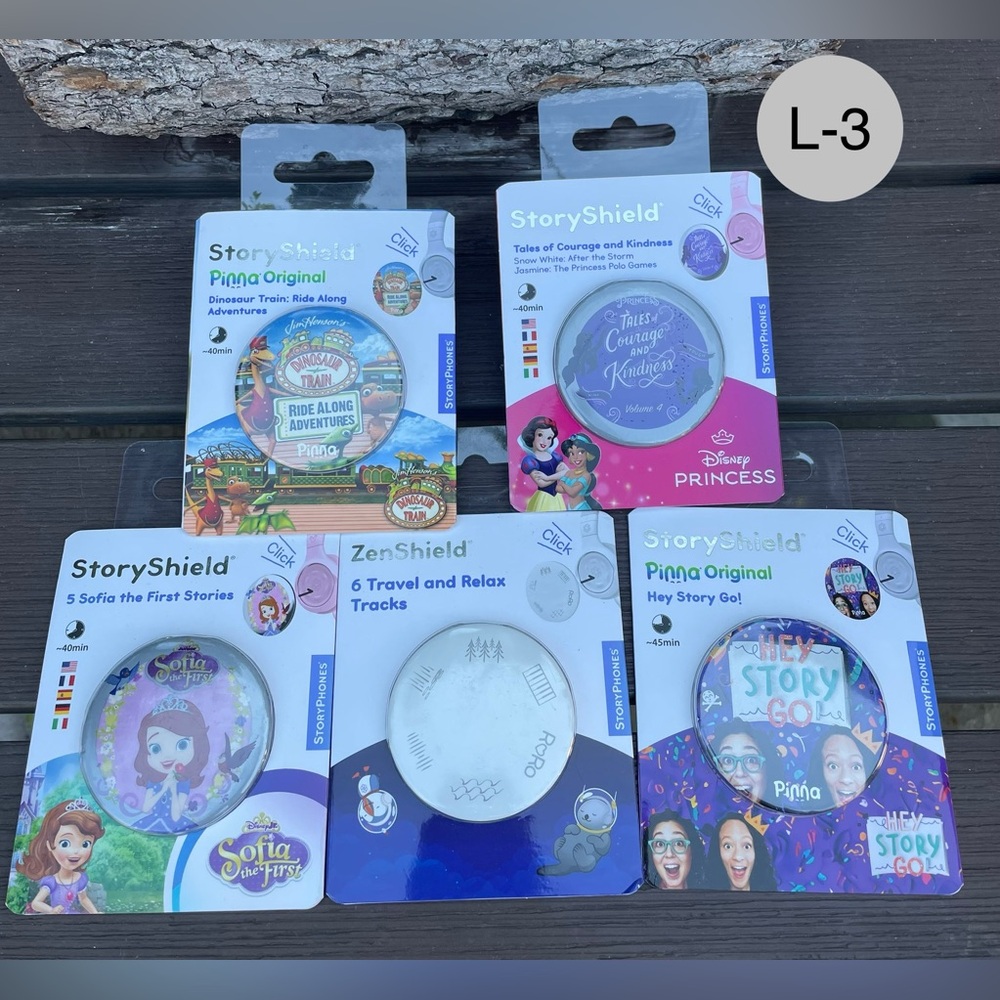 Lot of 5 Story Shield For StoryPhones Disney PRINCESS,SOFIA  ZenShield ….